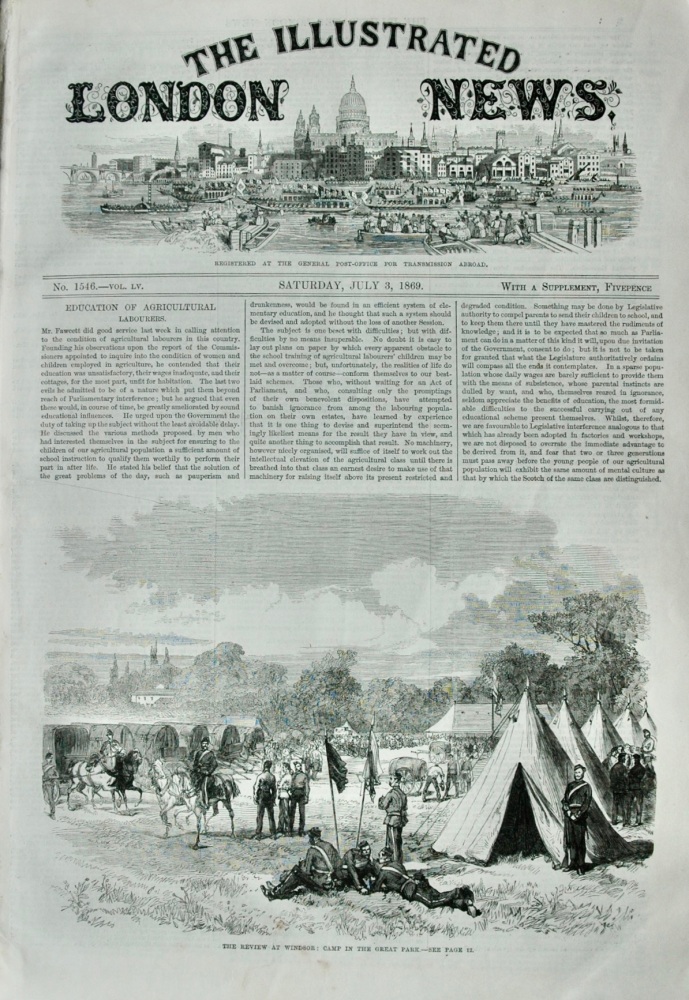 The Illustrated London News - July 3, 1869