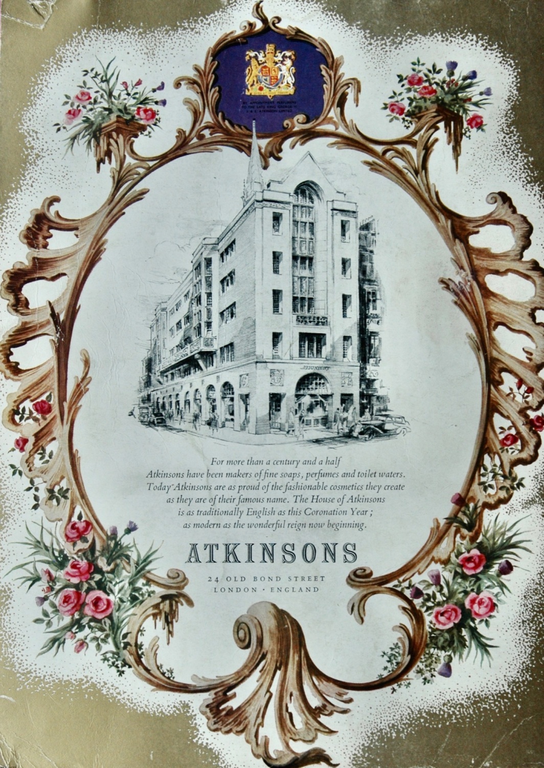 Atkinsons advert - 1953