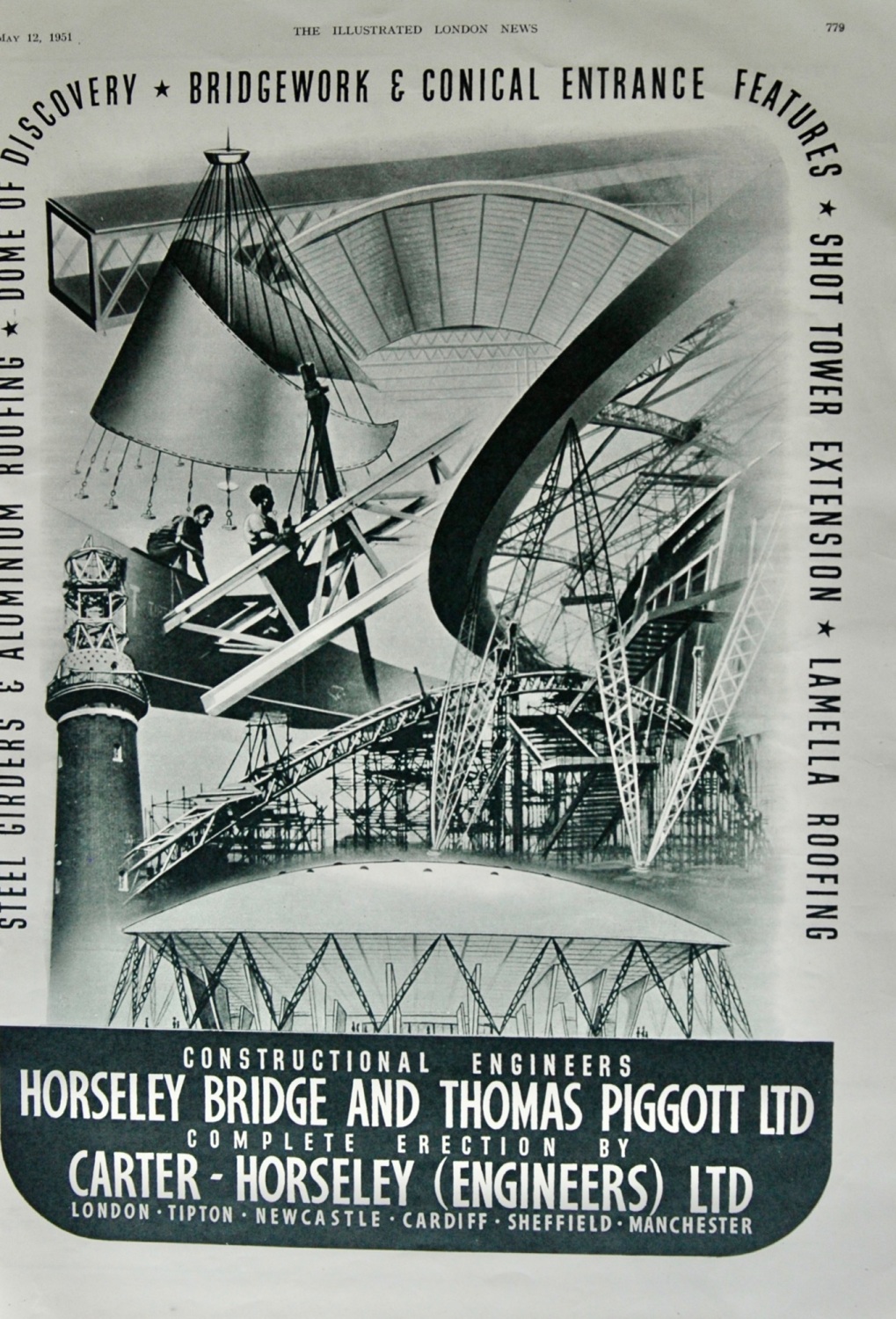 Carter-Horseley (Engineers) Ltd advert - 1951