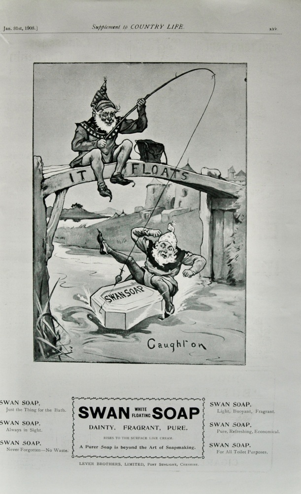 Swan Soap Advert - 1903