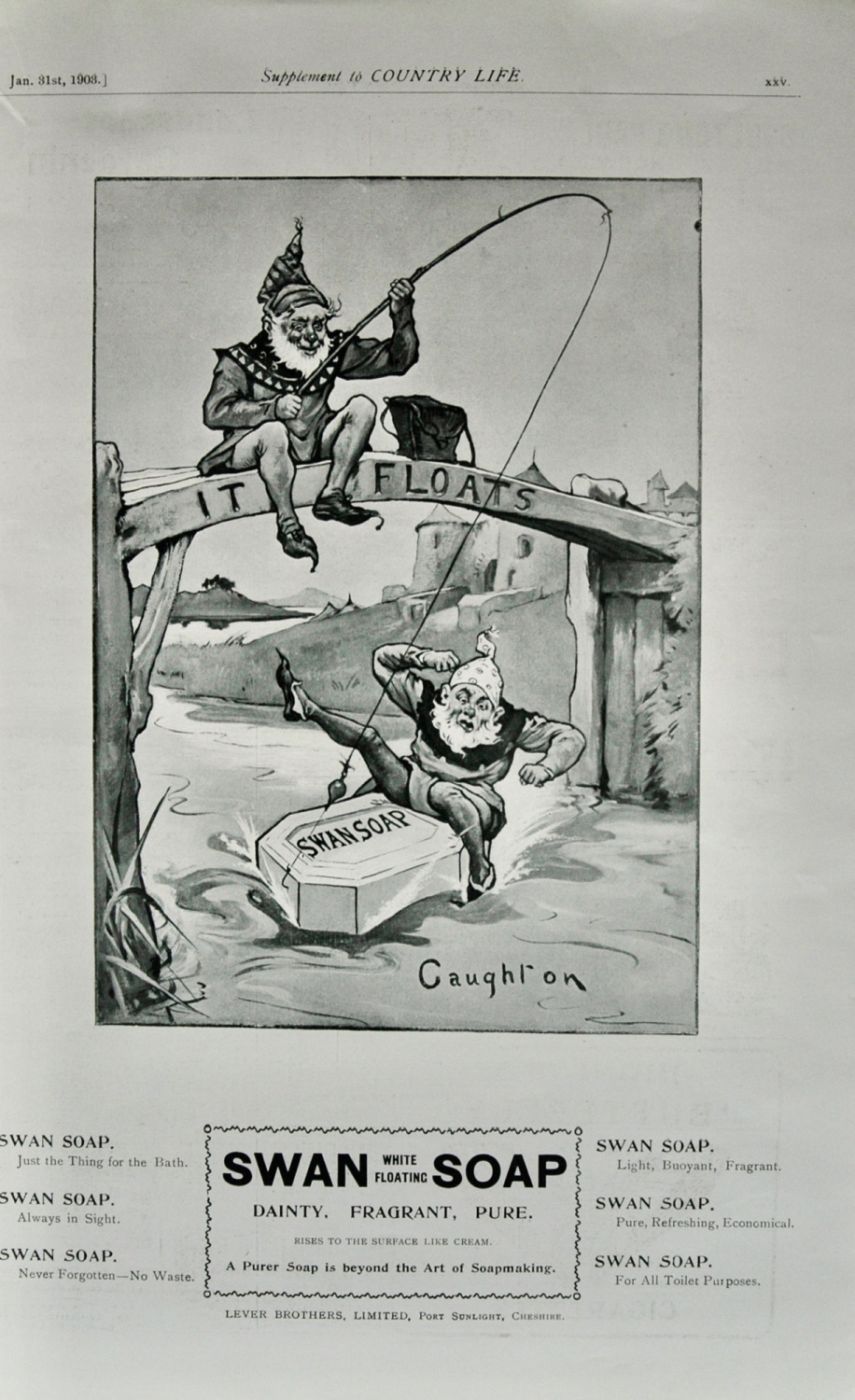 Swan Soap Advert - 1903