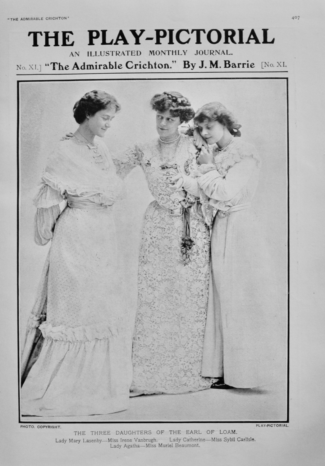 The Play Pictorial - No XI - 1903