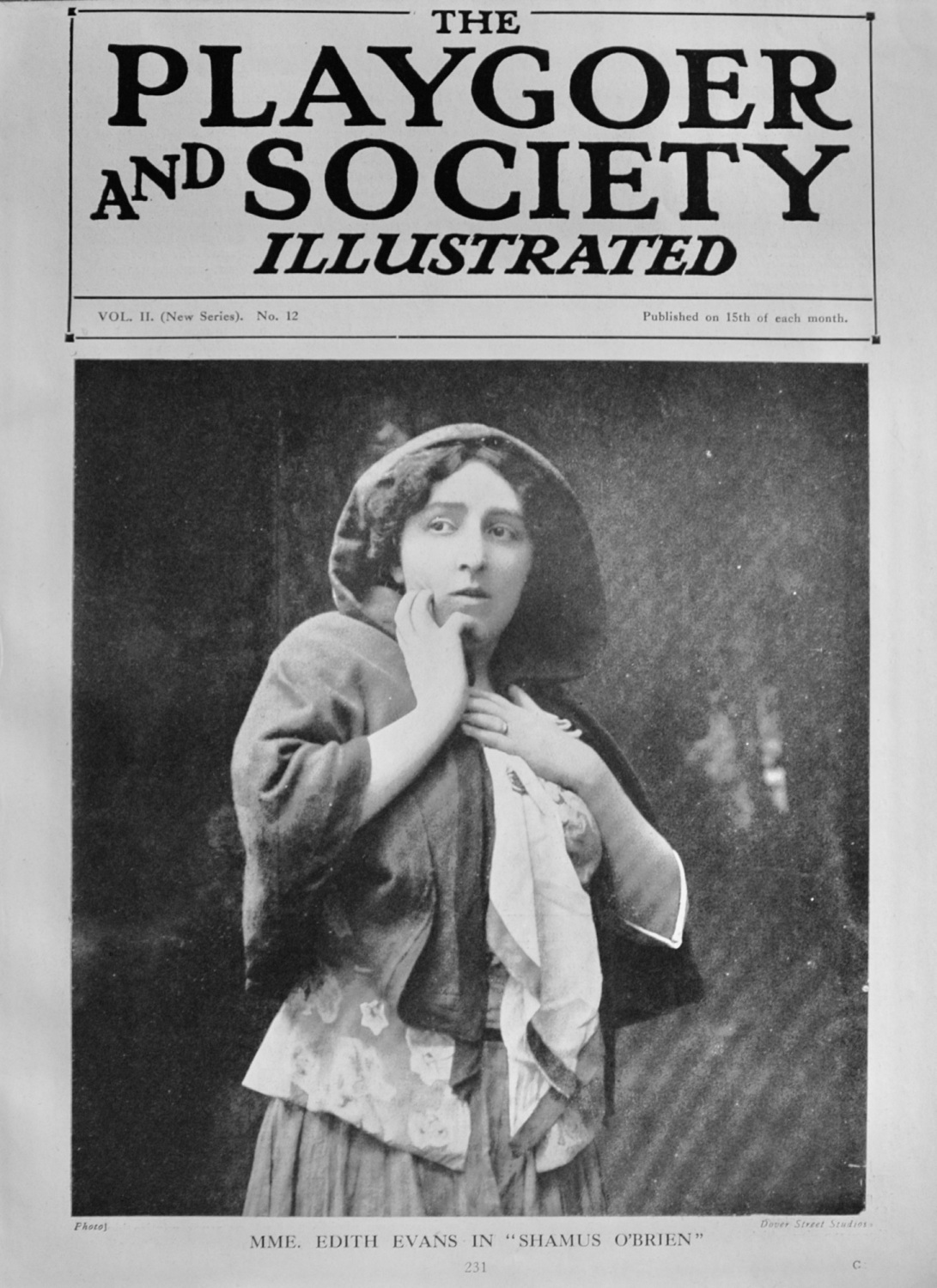 The Playgoer and Society Illustrated - Vol II - No. 12
