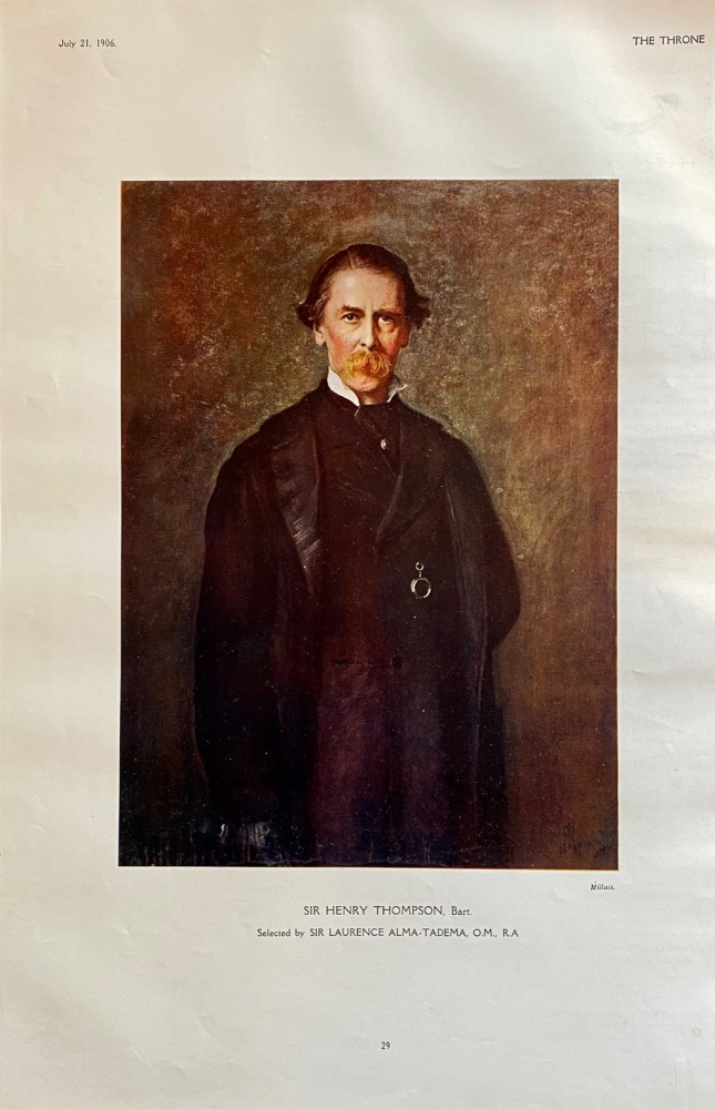 Sir Henry Thompson, Bart. 1906.