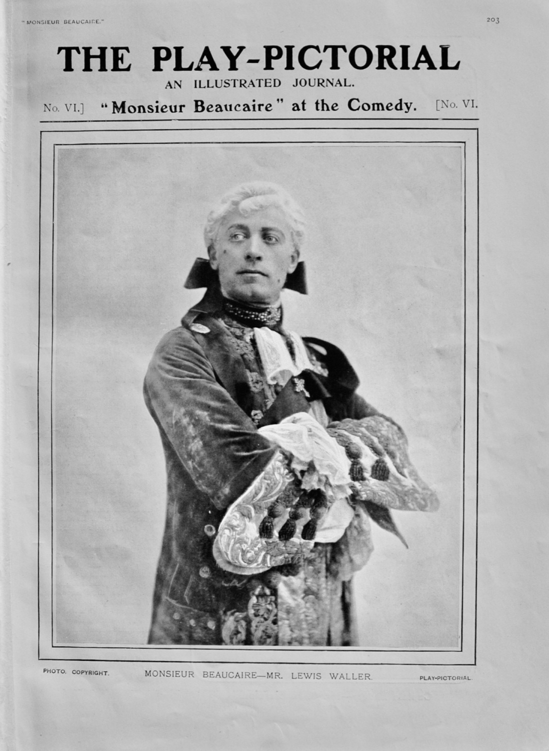 The Play Pictorial - No. VI