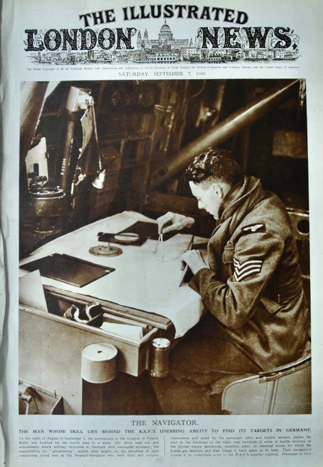 The Illustrated London News - September 7, 1940