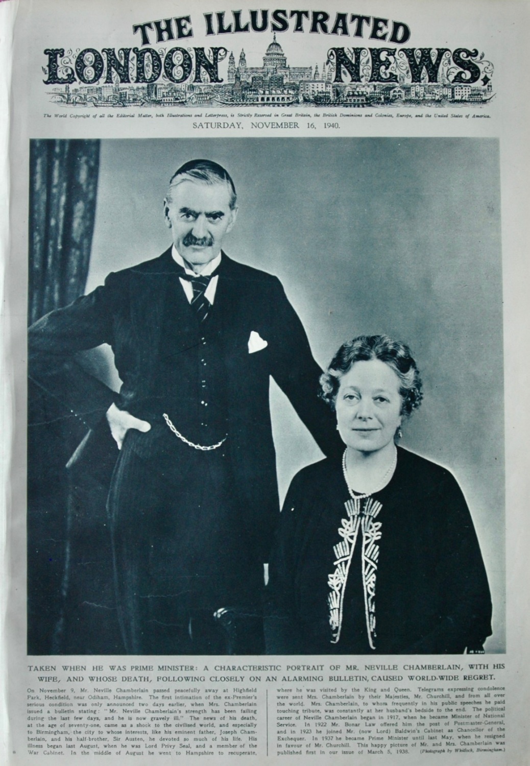 The Illustrated London News - November 16, 1940