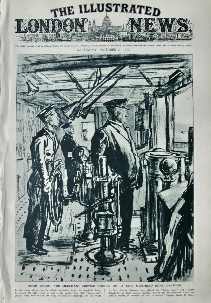 The Illustrated London News, October 5, 1940