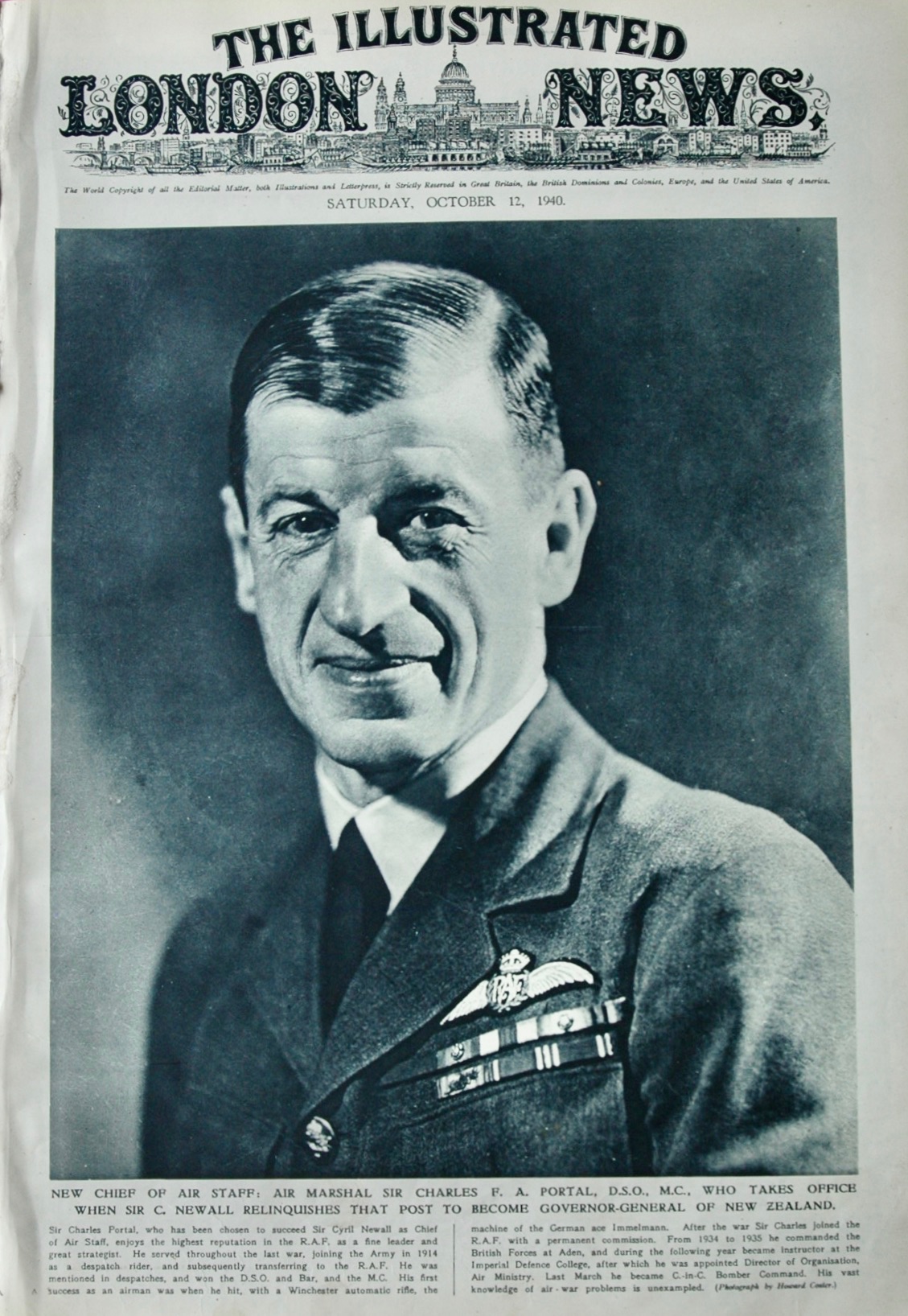 The Illustrated London News, October 12, 1940