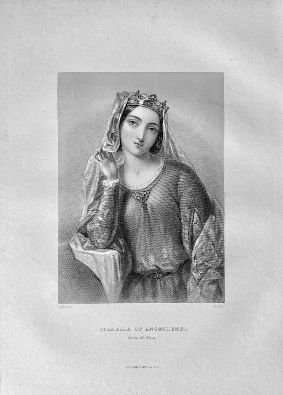Isabella of Angouleme. :  Queen of John.
