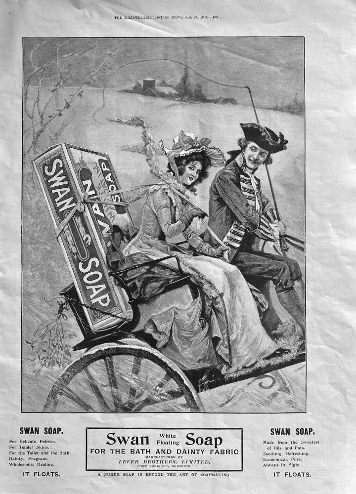 Swan Soap.  1901.