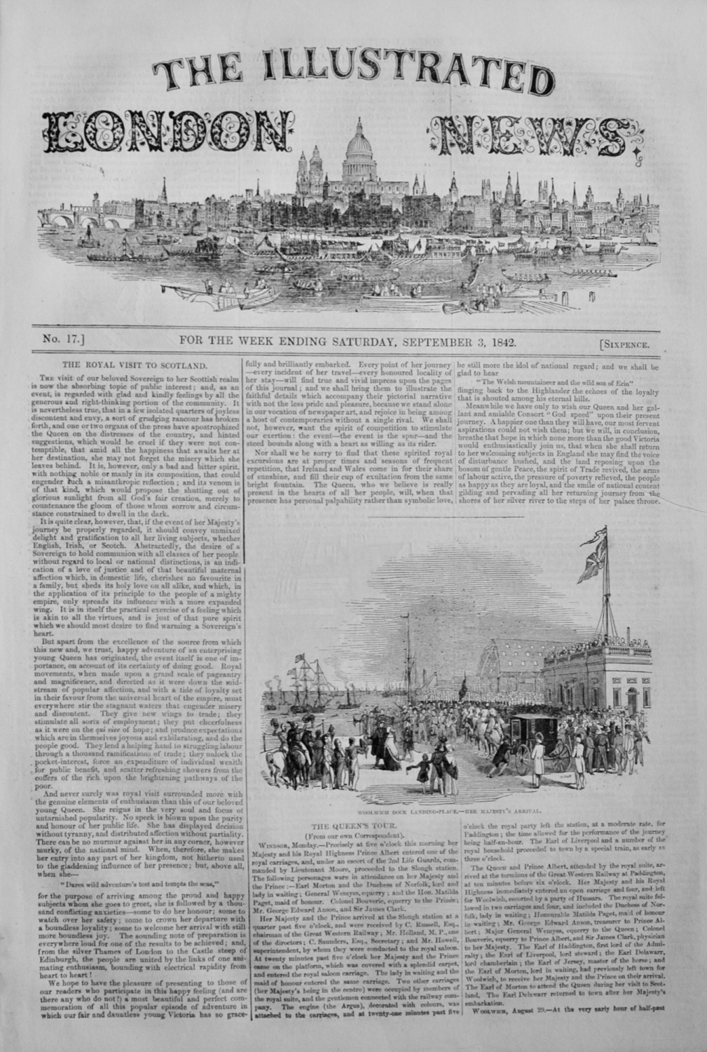 The Illustrated London News - September 3, 1842