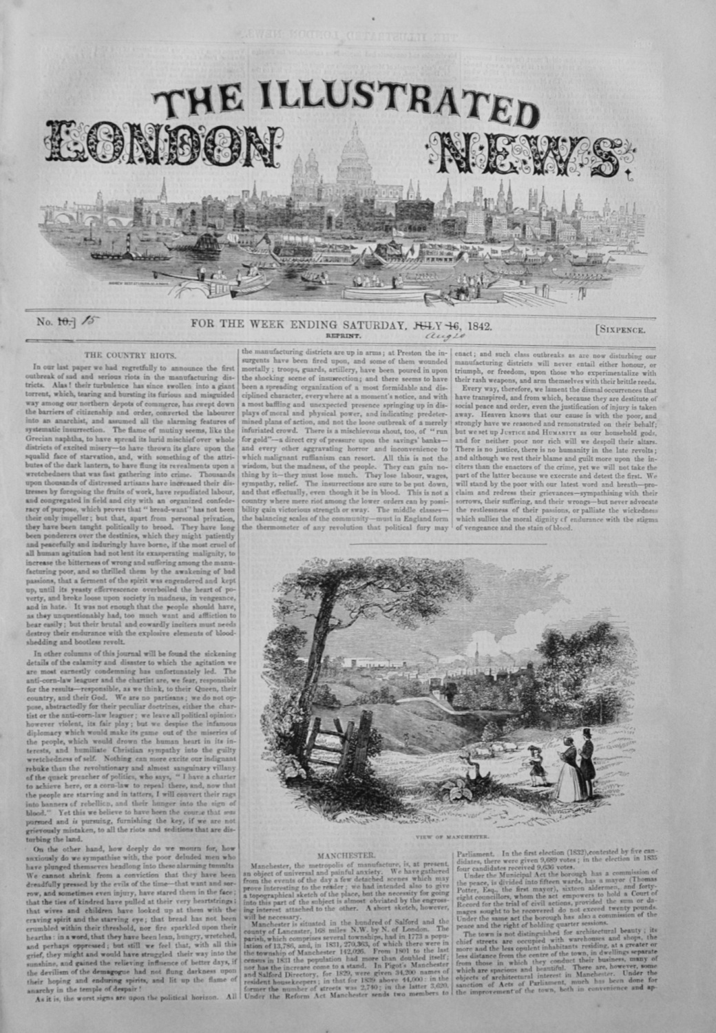 The Illustrated London News - August 20, 1842