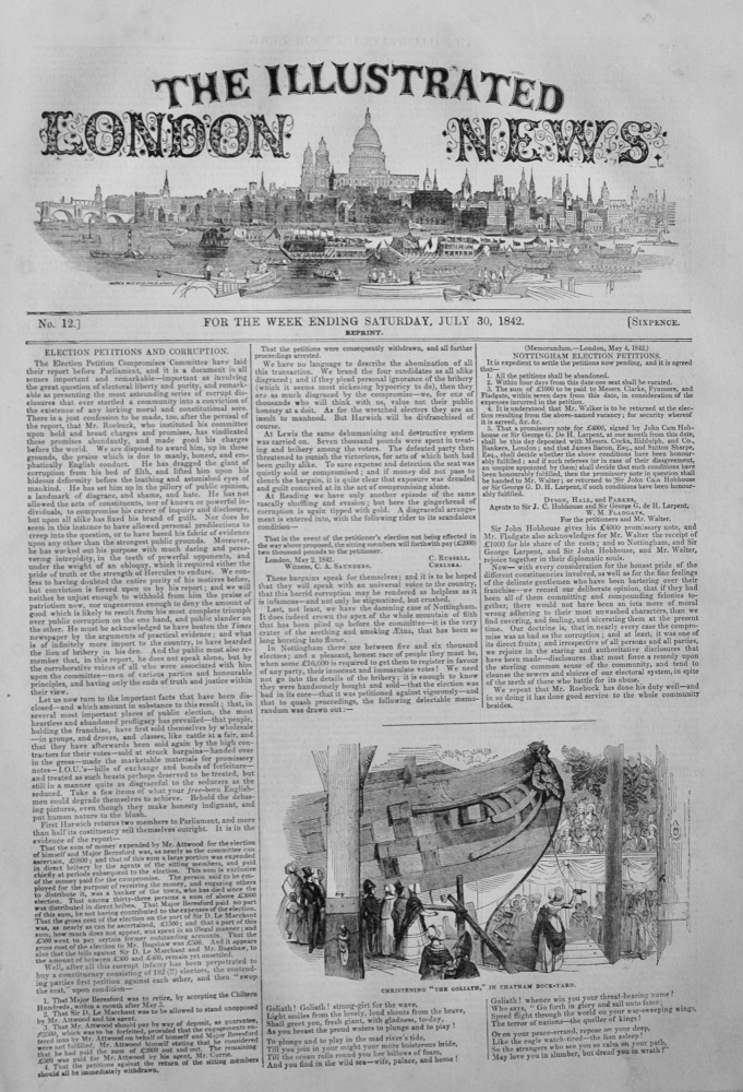 The Illustrated London News - July 30, 1842