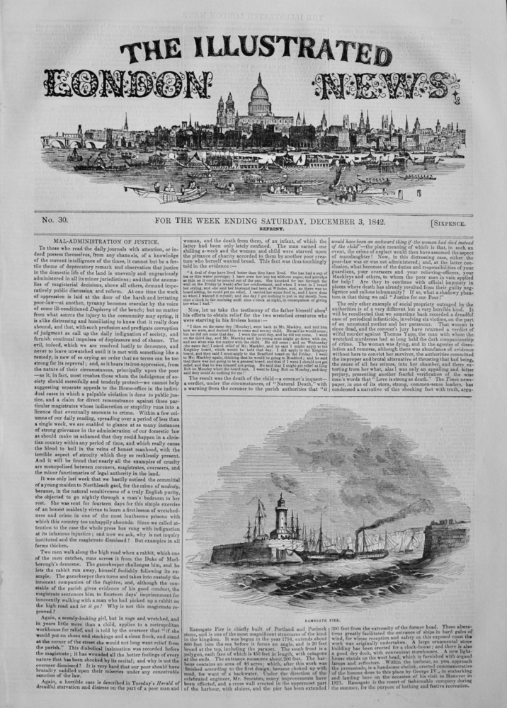 The Illustrated London News - December 3, 1842