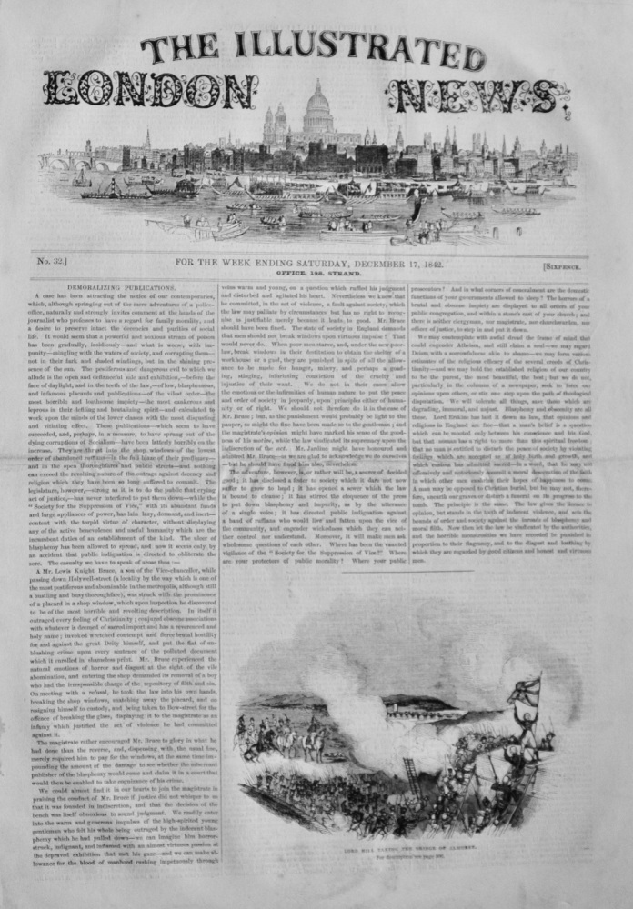 The Illustrated London News - 17 December 1842
