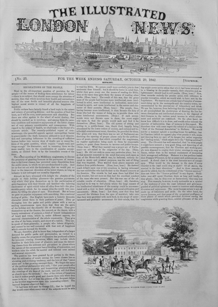 The Illustrated London News - October 29, 1842