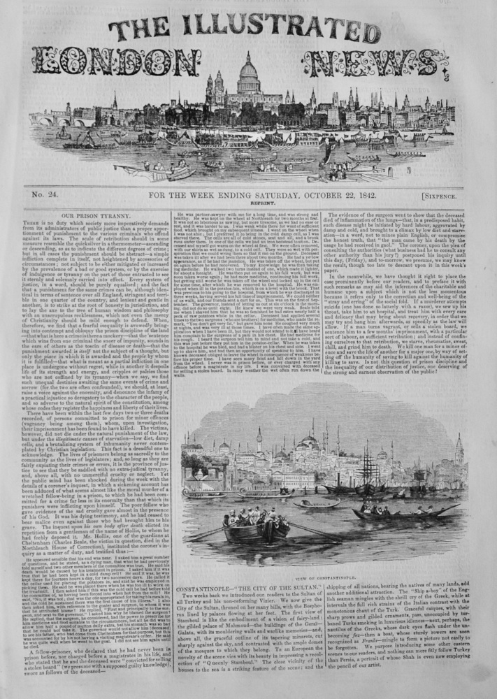 The Illustrated London News - October 22, 1842