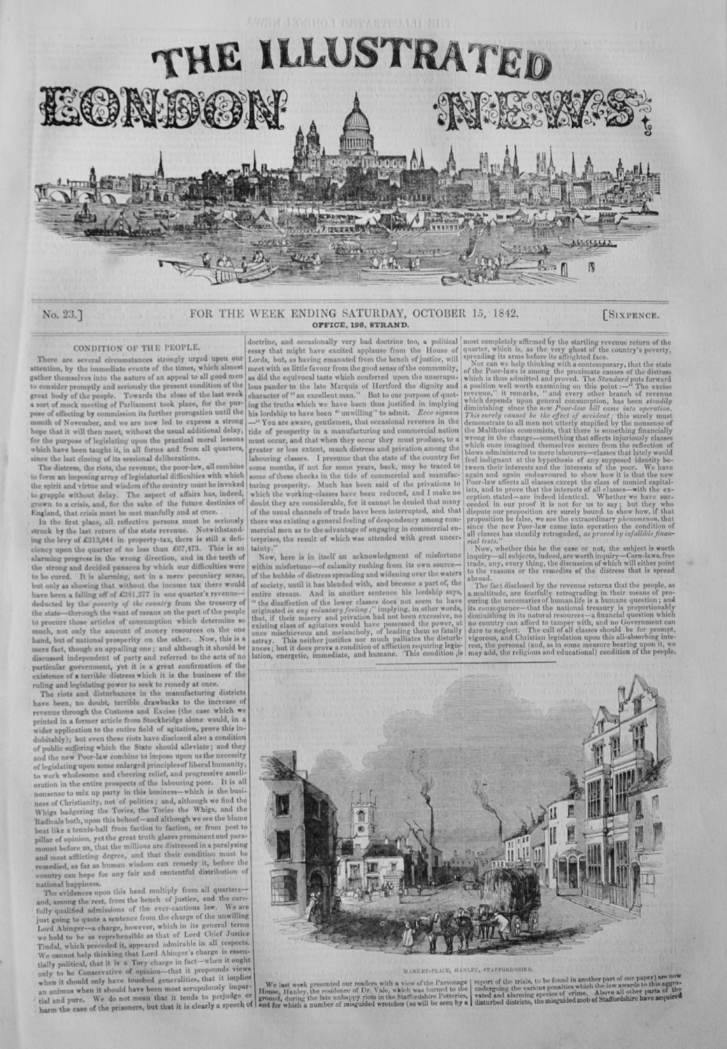 The Illustrated London News - October 15, 1842
