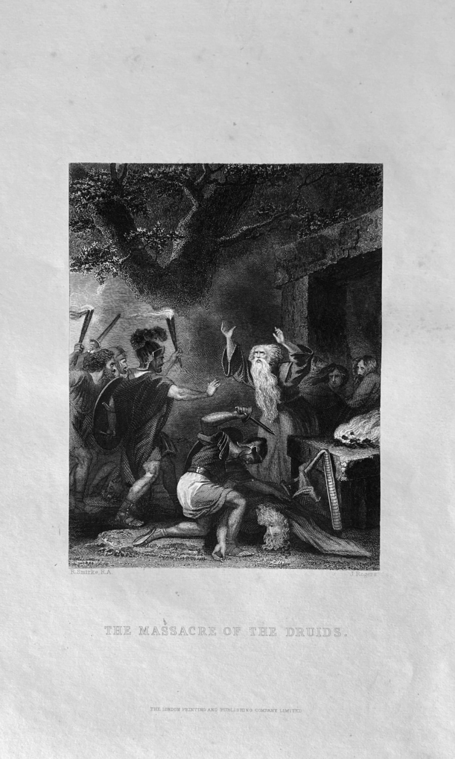 The Massacre of the Druids.