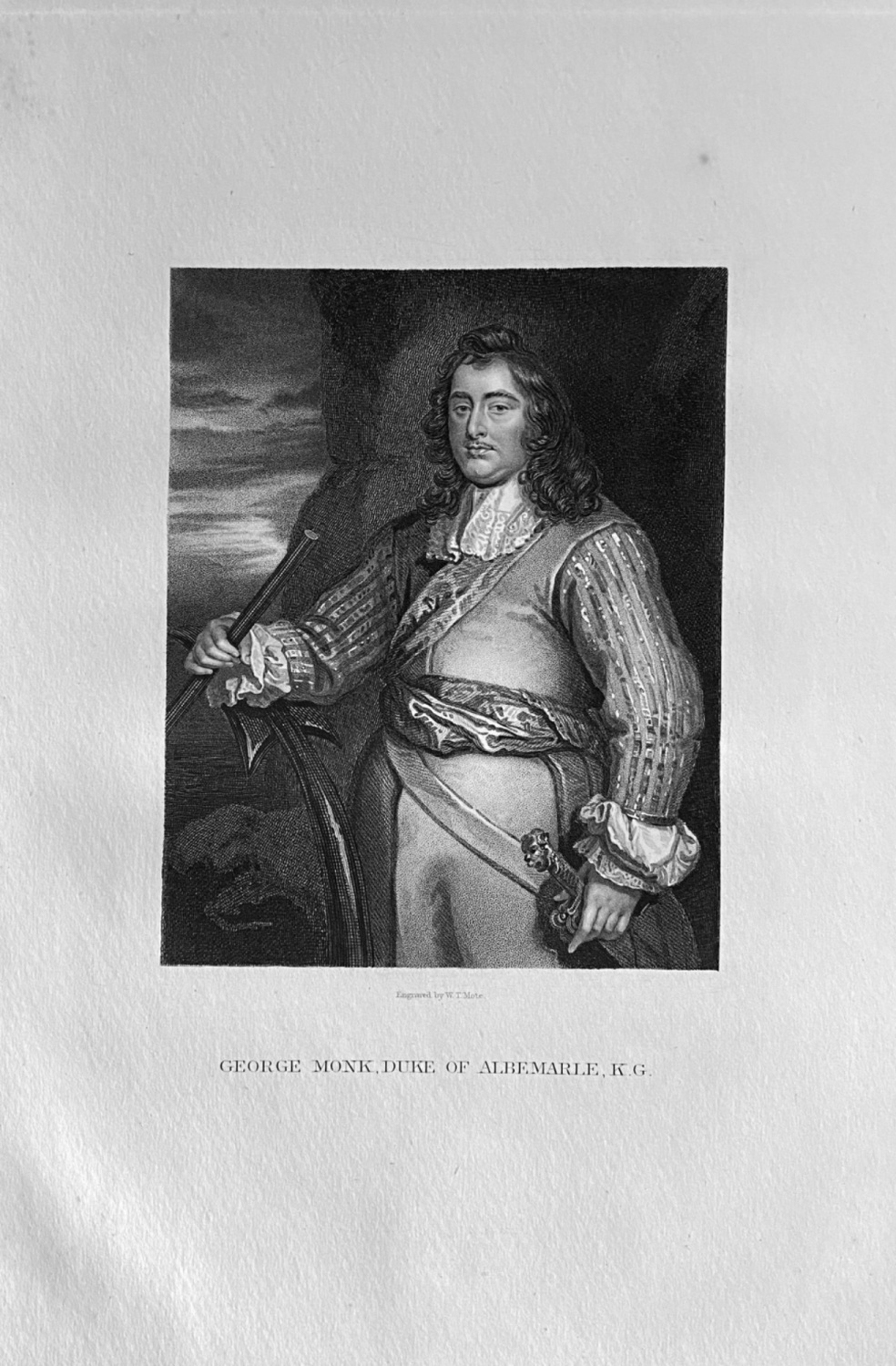 George Monk, Duke of Albemarle,  K.G.