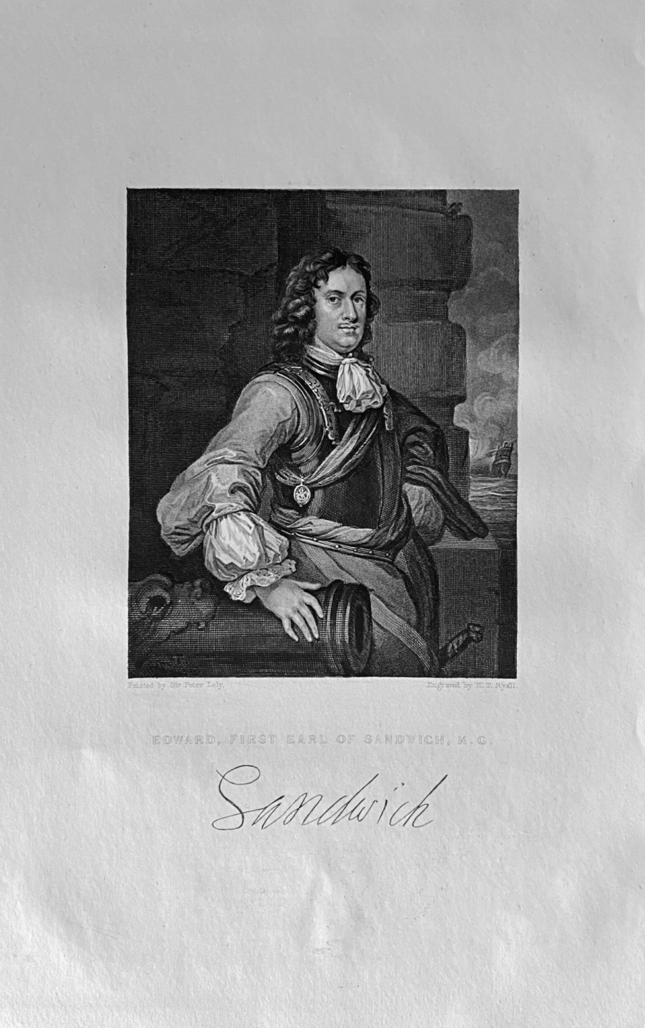 Edward, First Earl of Sandwich,  K.G.