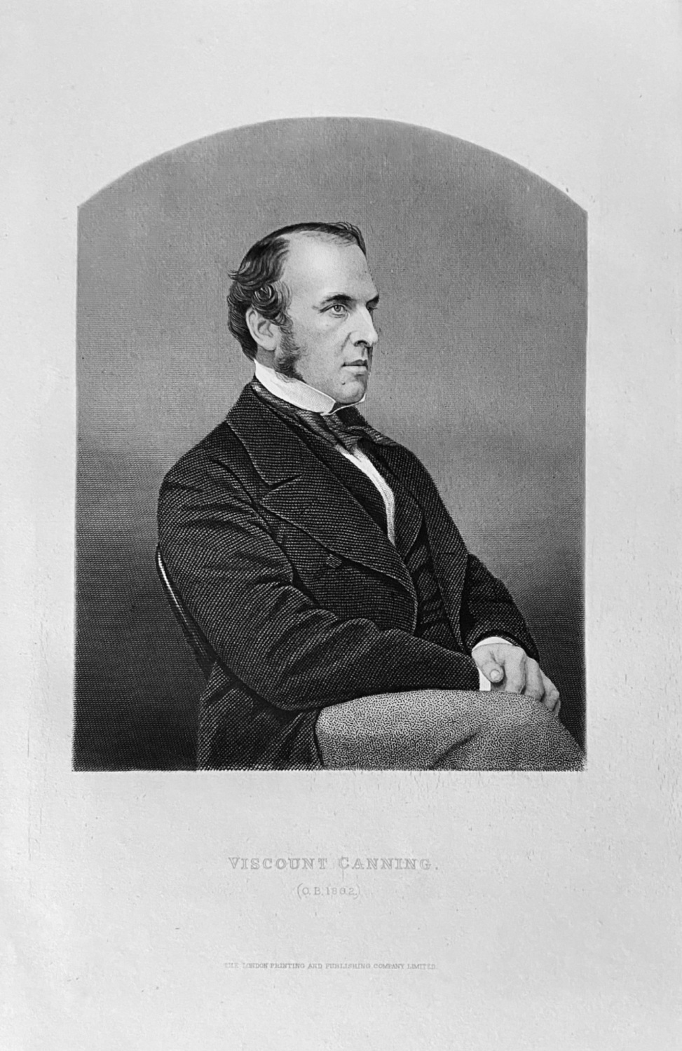 Viscount Canning.  OB. 1862.