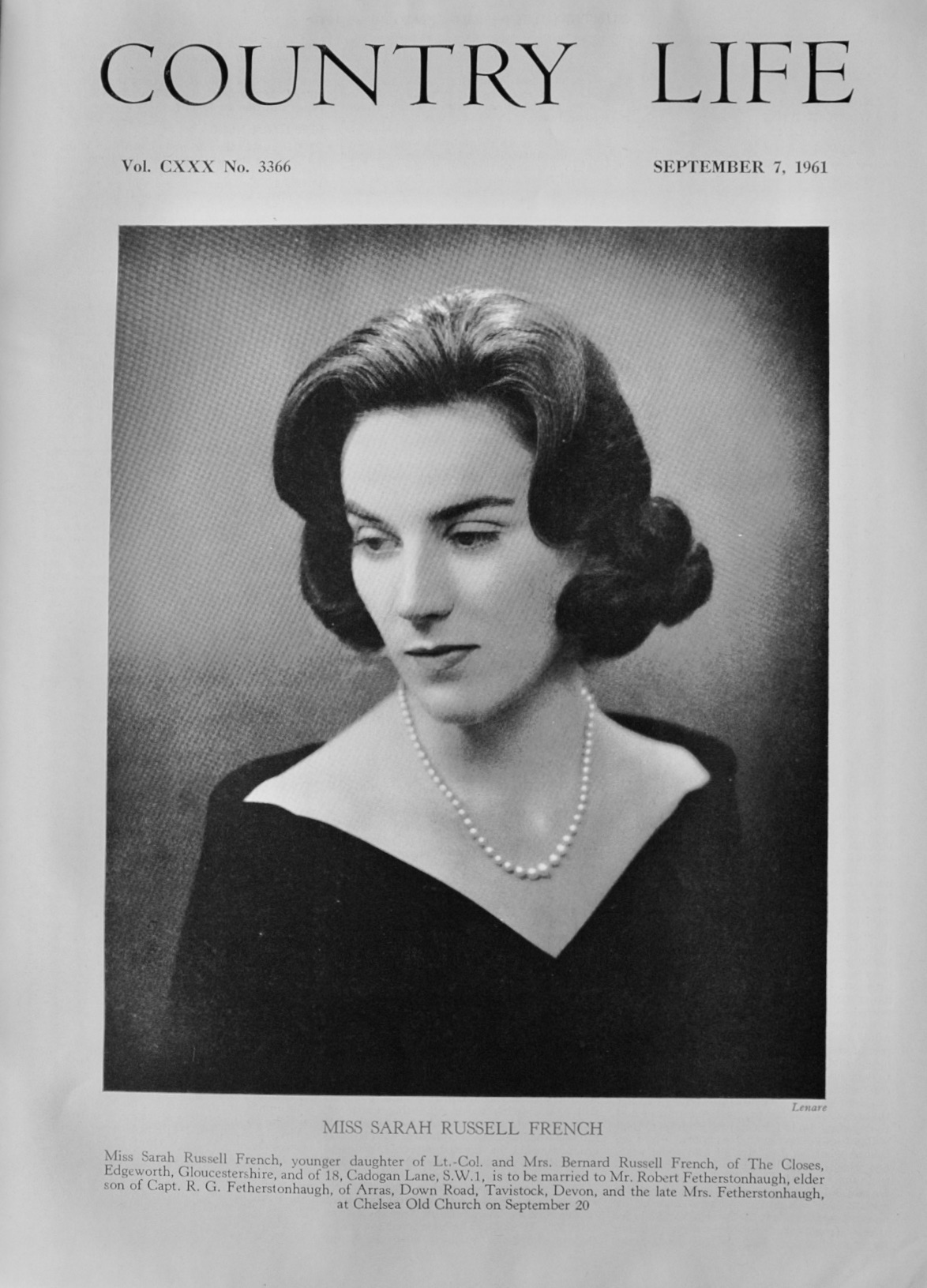 Country Life - September 7, 1961