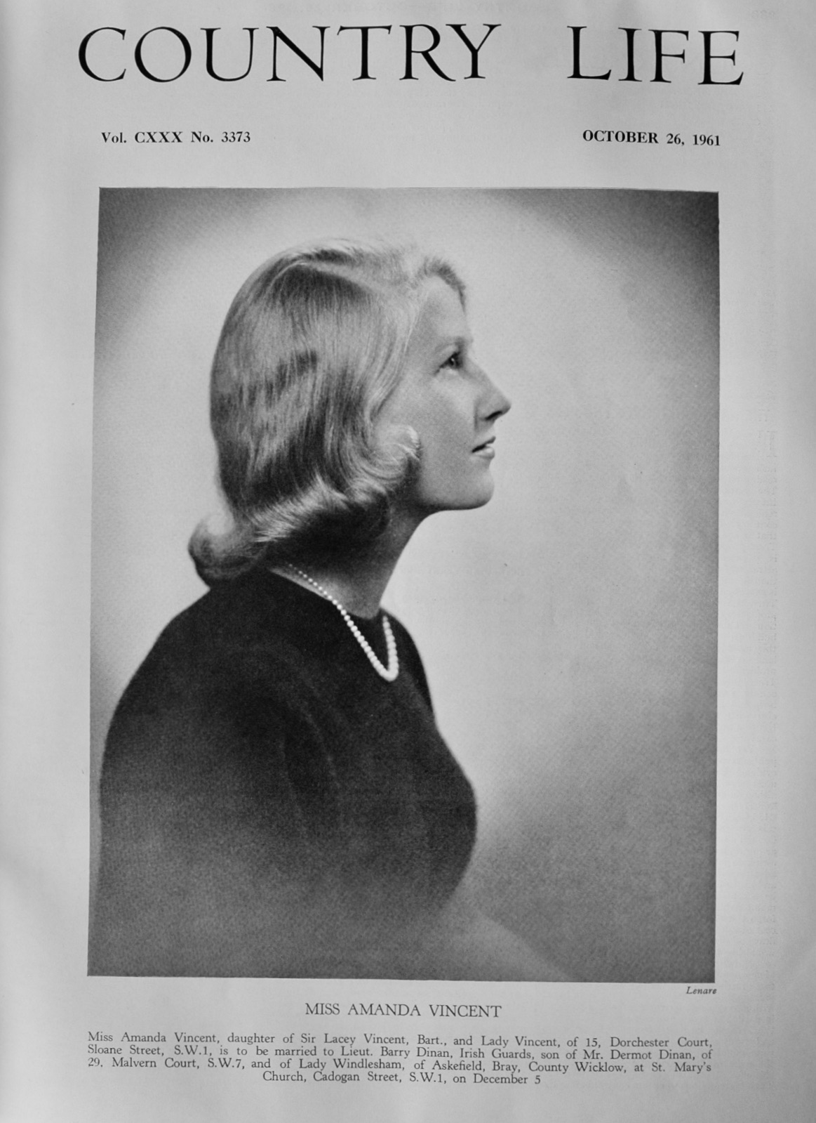 Country Life - October 26, 1961