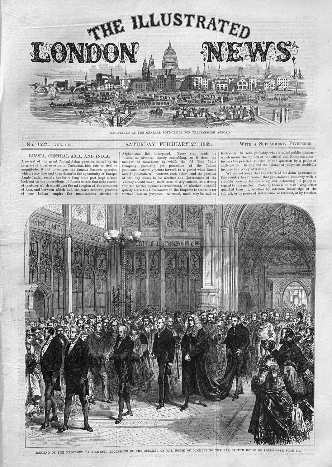 The Illustrated London News - February 27, 1869