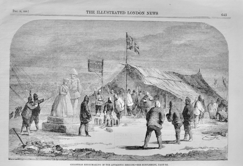 Christmas Merrymaking in the Antarctic Regions - 1859