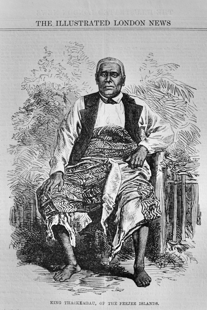 King Thackembau - 1859
