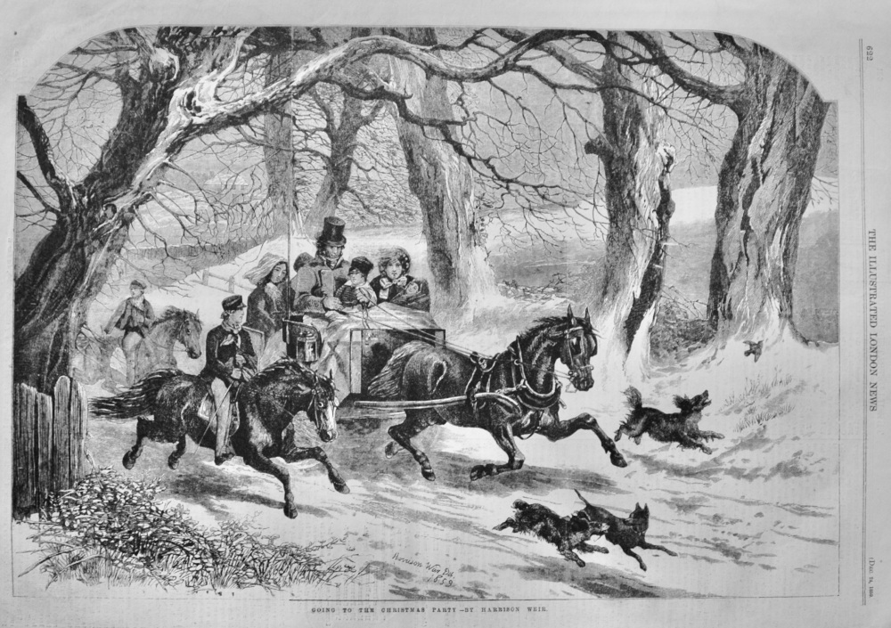 Going to the Christmas Party - 1859