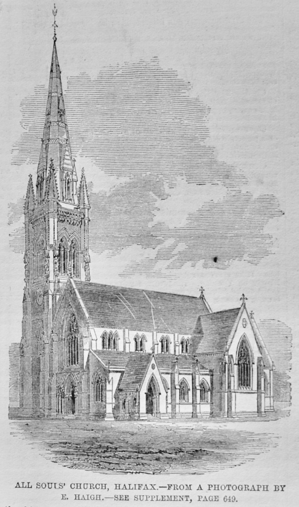 All Souls' Church, Halifax - 1859