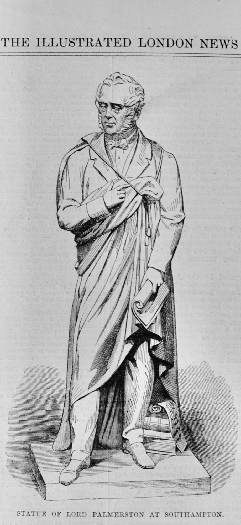 Statue of Lord Palmerston - 1869