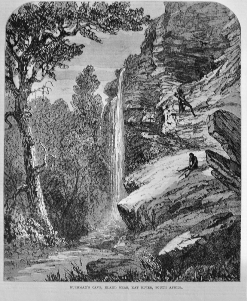 Bushman's Cave, Eland Berg - 1869