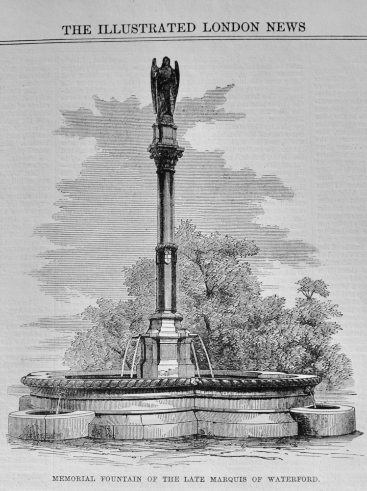 Memorial Fountain to the Marquis of Waterford