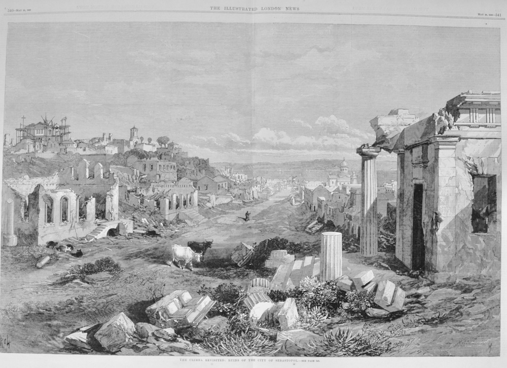 Ruins of the City of Sebastopol - 1869