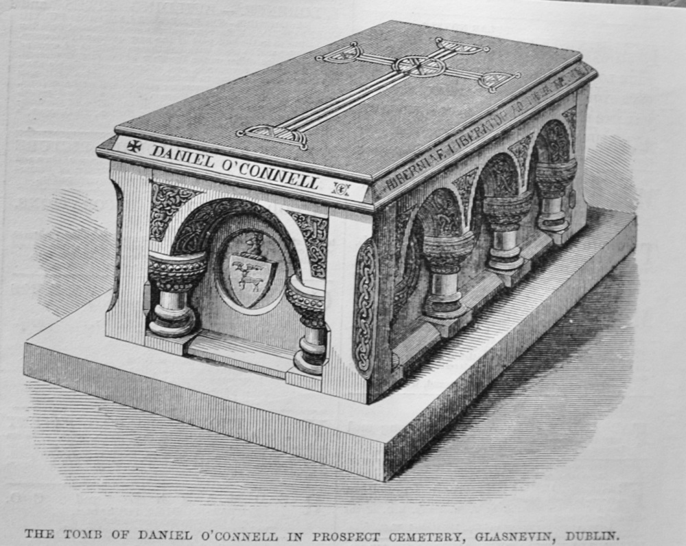 The Tomb of Daniel O'Connell - 1869