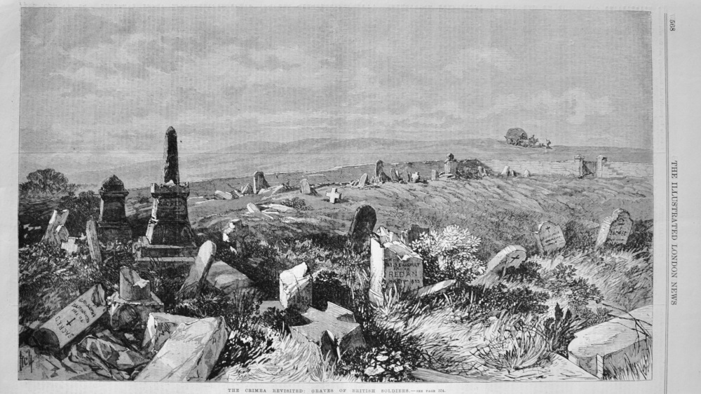 Graves of British Soldiers in Crimea - 1869