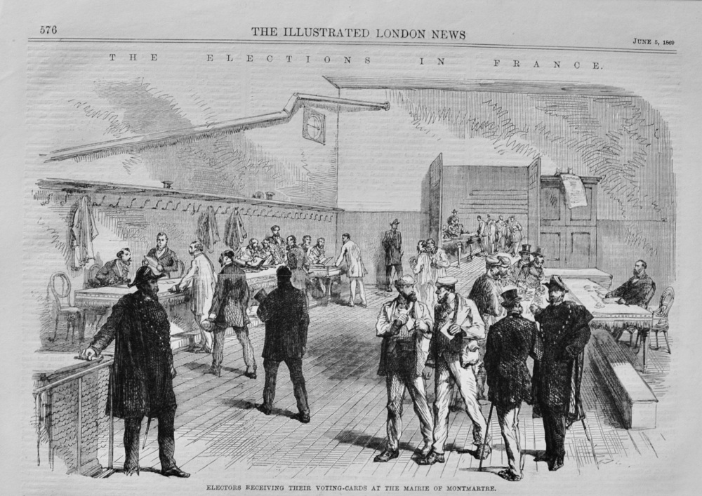 The Elections in France - 1869