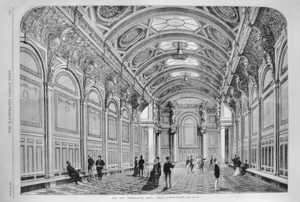 The New Freemason' Hall, Great Queen Street