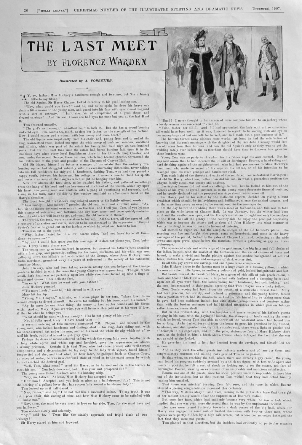 The Last Meet.  1907.