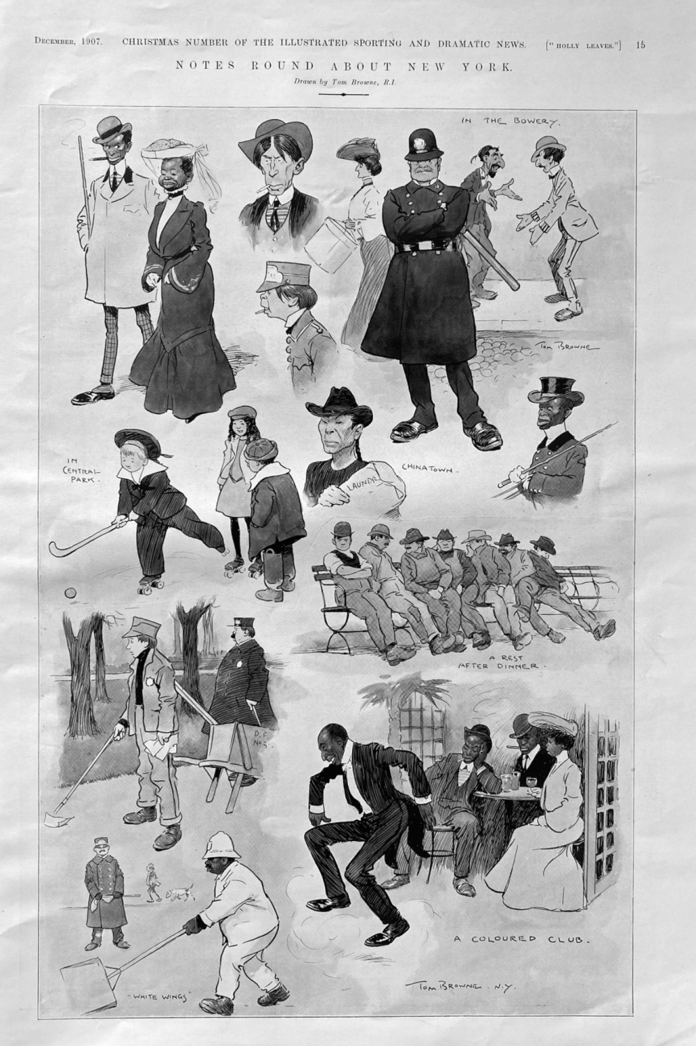 Notes Round About New York.  1907.