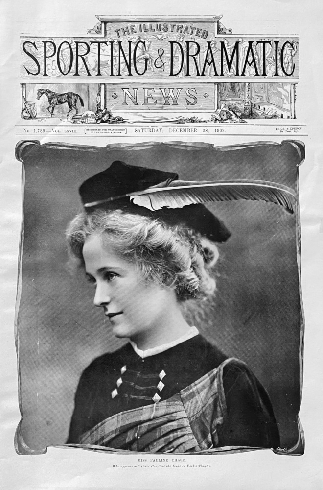 Miss Pauline Chase.  1907.
