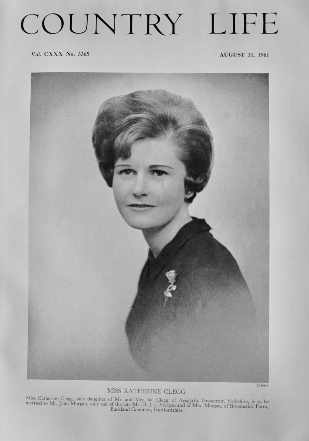 Country Life - August 31, 1961