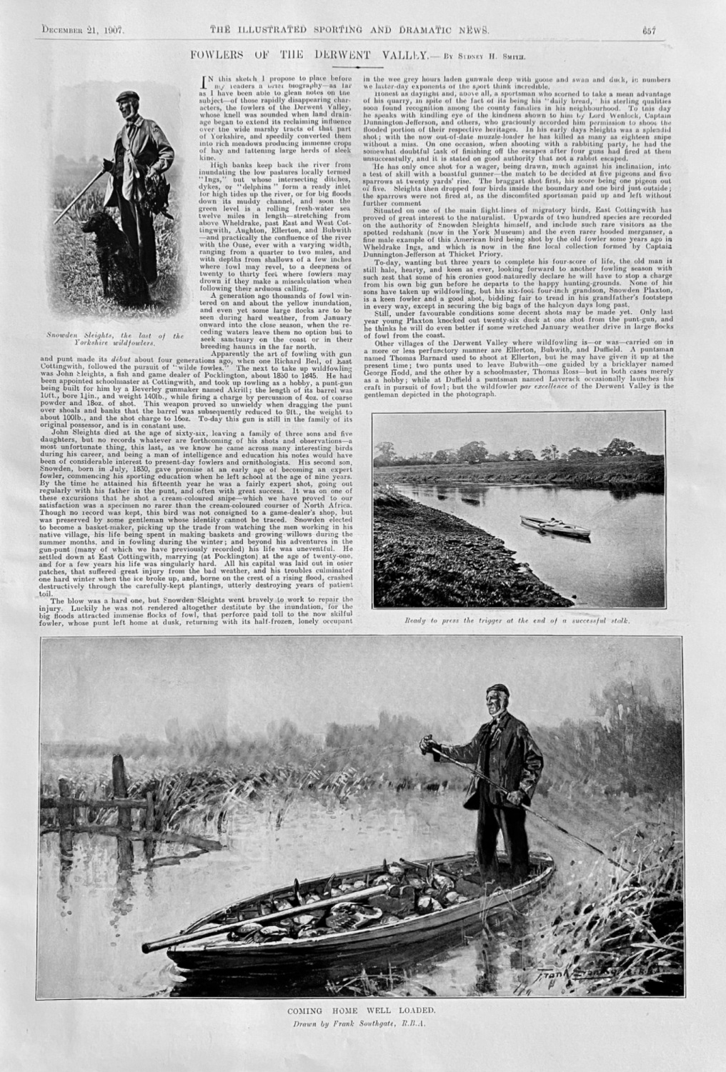 Fowlers of the Derwent Valley.  1907.