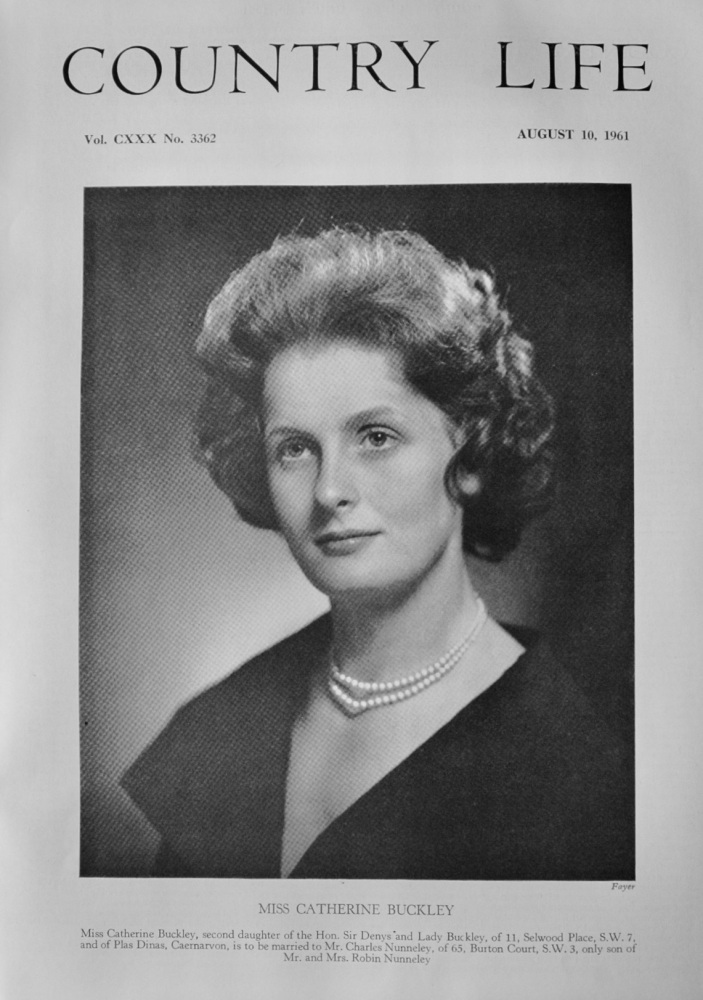 Country Life - August 10, 1961