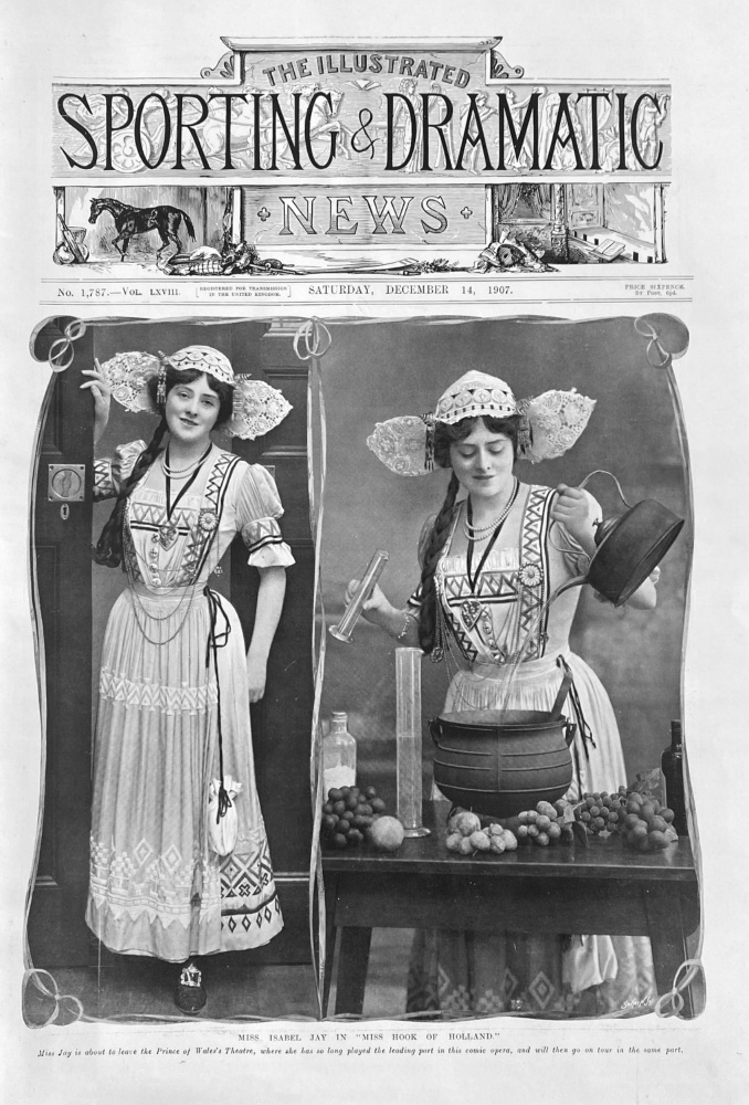 Miss Isabel Jay in "Miss Hook of Holland."  1907.