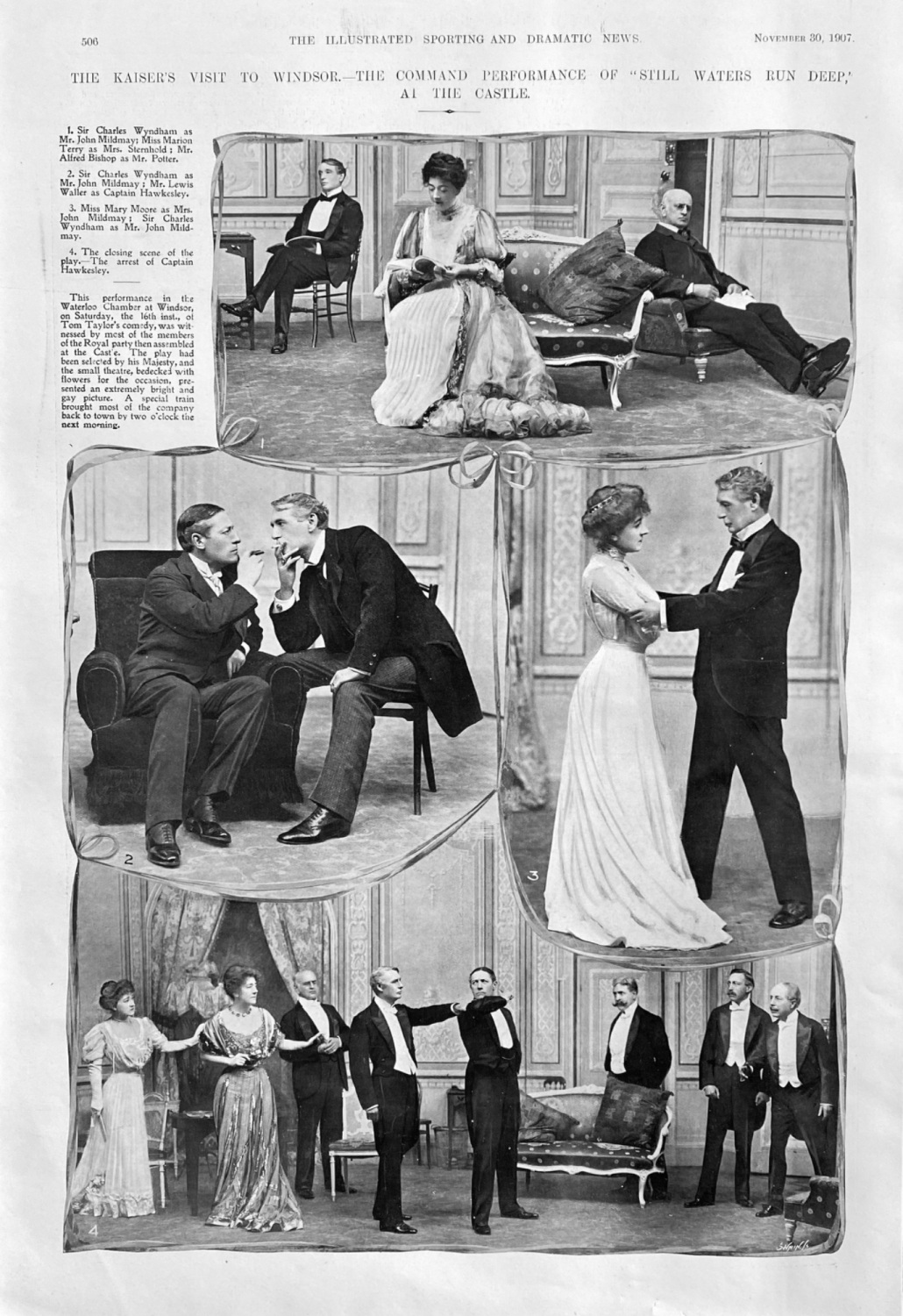 The Kaiser's Visit to Windsor.-  The Command performance of 